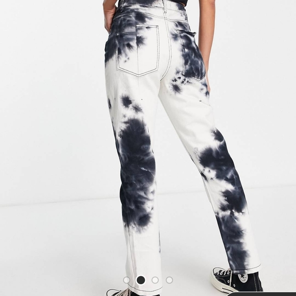 Tie Dye Jeans by Weekday - Picture 2 of 3